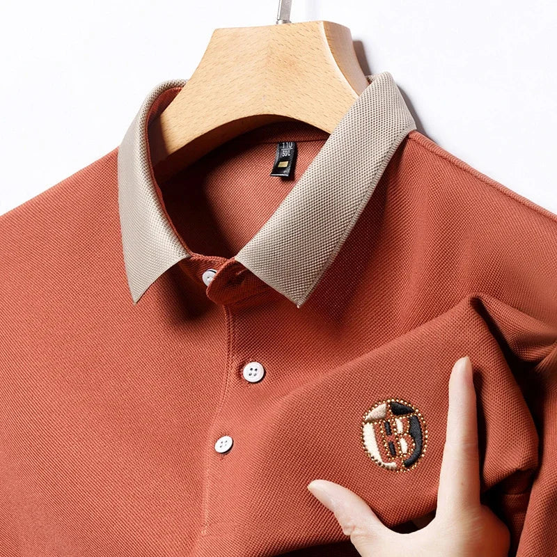 Jean™ | Polo de Luxe avec Emblème Raffiné