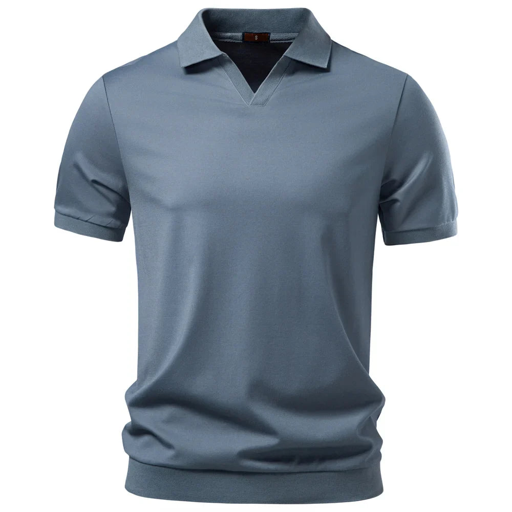 J&M Paris™ | Polo Respirant Col V