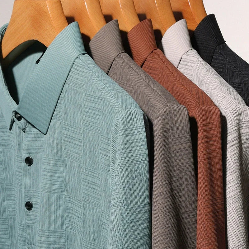 Louis™ | Polo Premium à Motif Structuré