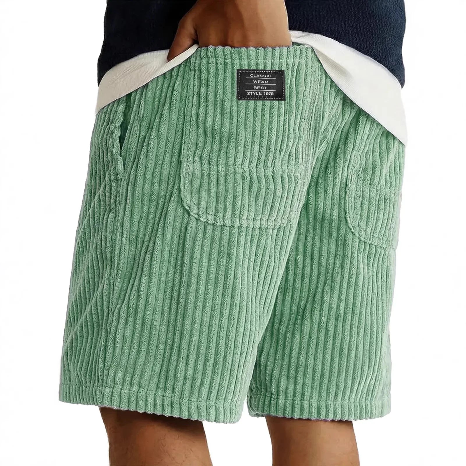 Jean et Marcel™ | Short Vintage Confort en Velours Côtelé