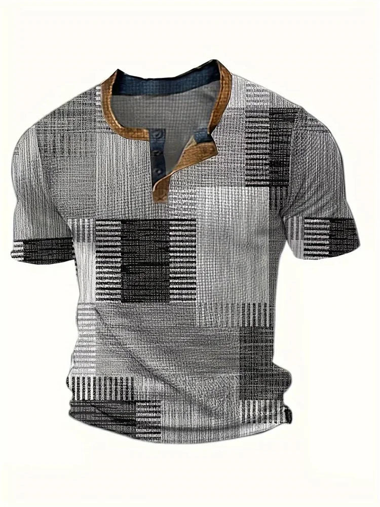Marcel™ | Chemise Homme Colorée à Manches Courtes