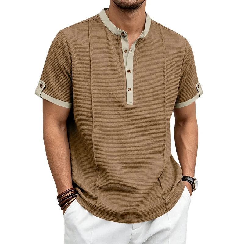 Jean et Marcel™ | Chemise Henley confortable et intemporelle