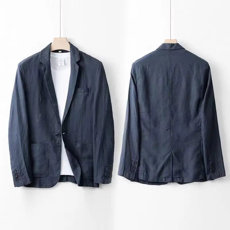 Jean et Marcel™ | Costume en lin deux pièces élégant pour homme