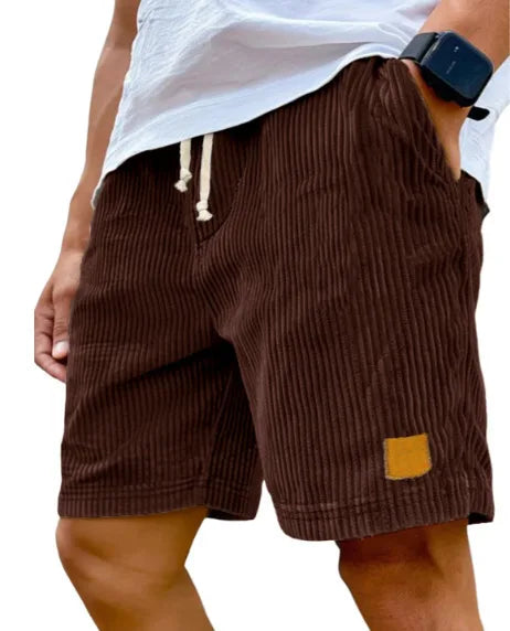 Philippe™ | Short Rétro en Velours Côtelé
