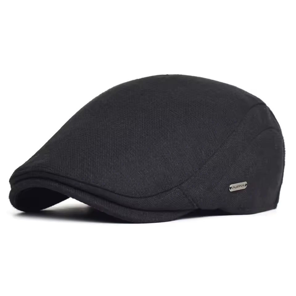 Casquette Plate Héritage en Laine Épaisse