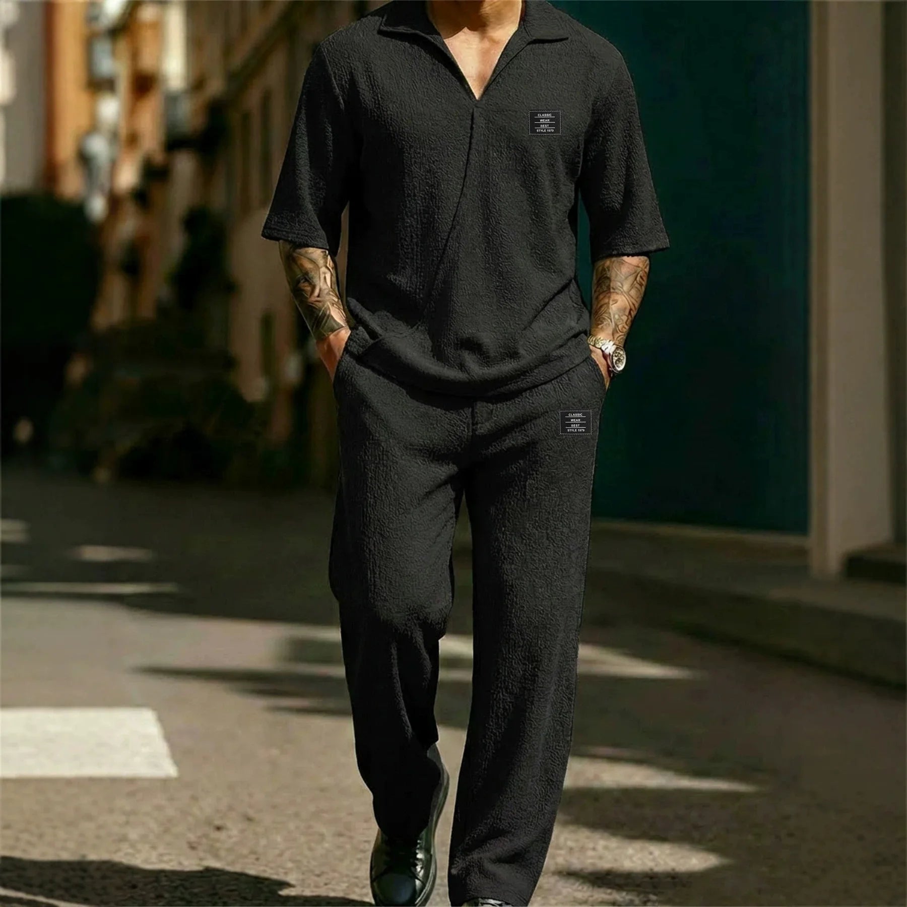 Jean et Marcel™ | Ensemble Jogging d'Été Confortable