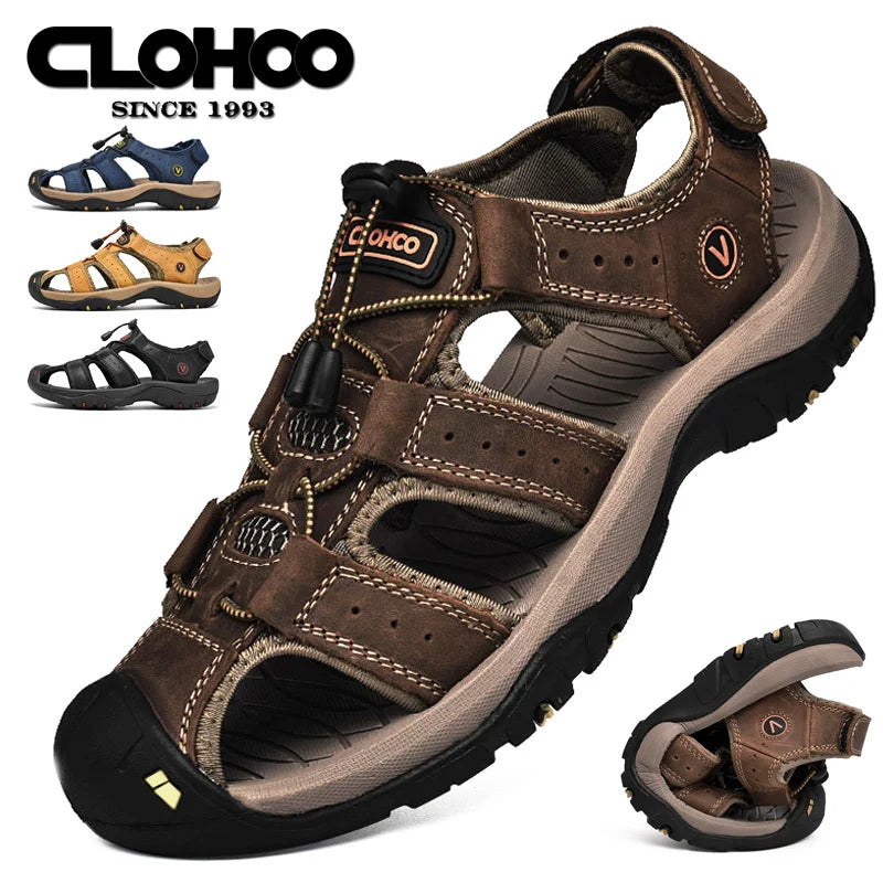 Jean et Marcel™ | Sandales Outdoor Robustes avec Soutien Maximal