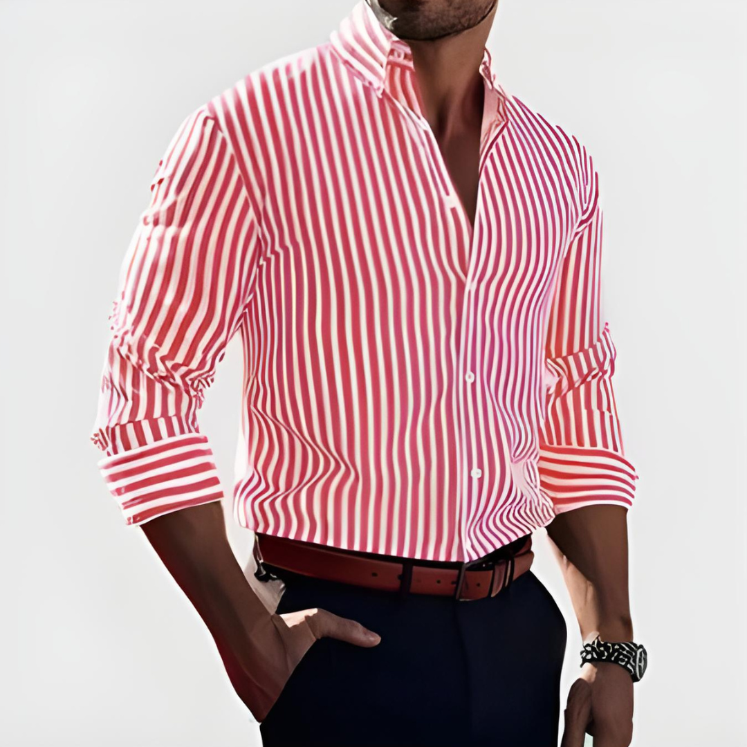 Jean™ | Chemise Élégante à Rayures