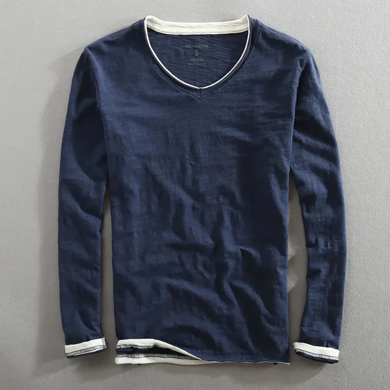 Gilbert™ | Chemise à manches longues en coton