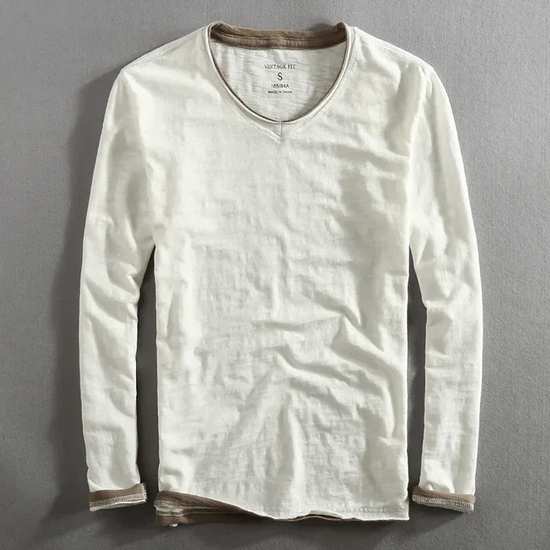 Gilbert™ | Chemise à manches longues en coton