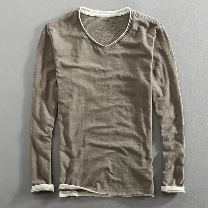 Gilbert™ | Chemise à manches longues en coton