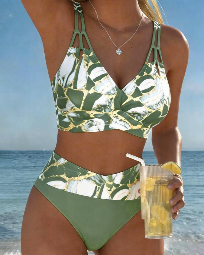 Bikini Bretelle Découpe Créateur
