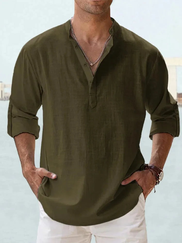 Jean™ | Chemise d'Été en Lin (1+1 GRATUIT)