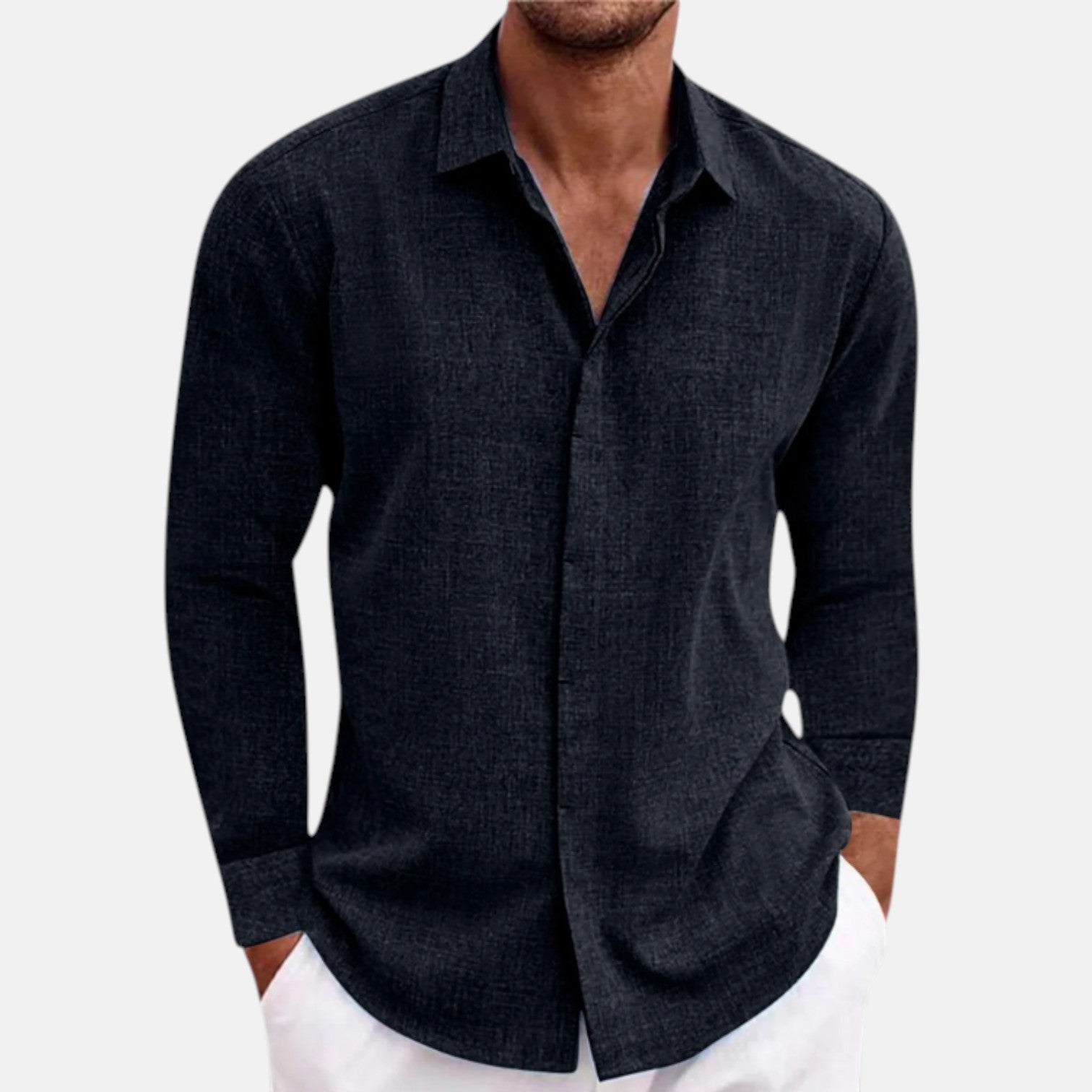 Jean™ | Chemise Homme en Tissu Respirant