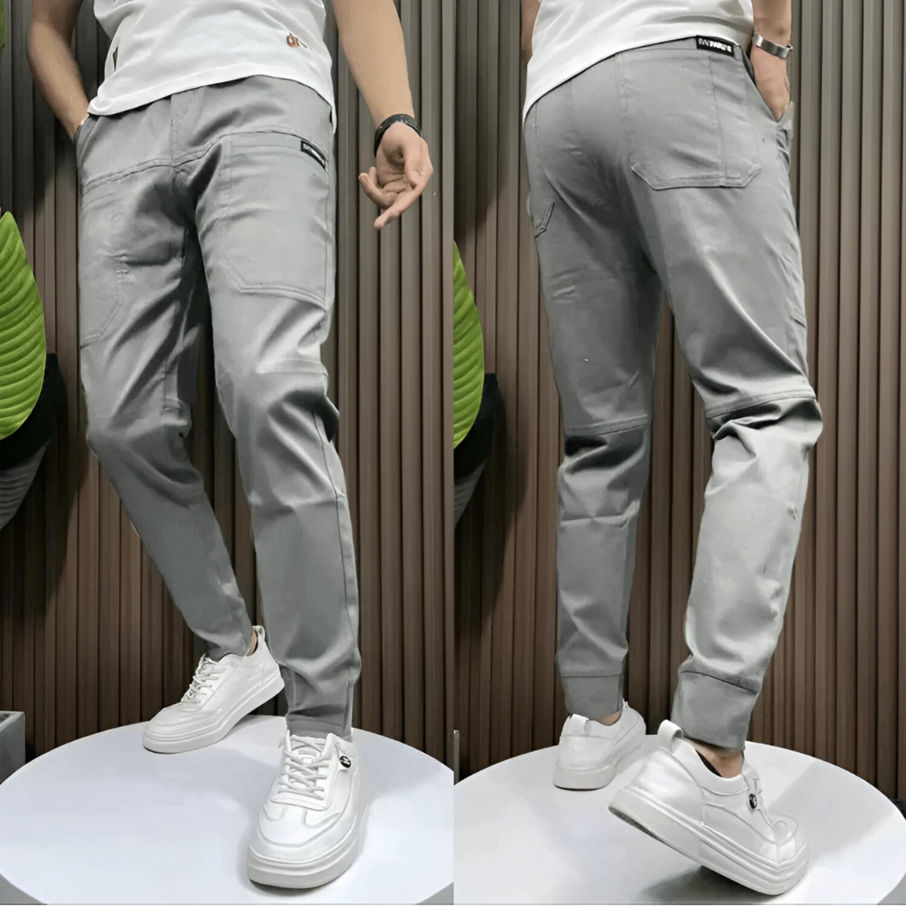 Marcel™ | Pantalon Cargo Stretch Élégant pour Homme