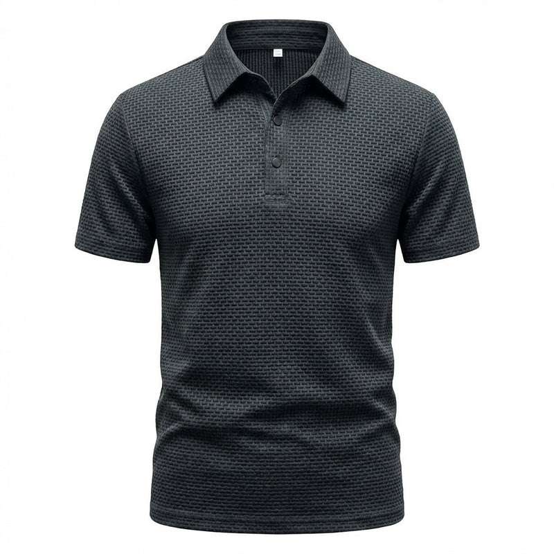 Éliot™ | Polo Texturé Homme — Léger, respirant, impeccable