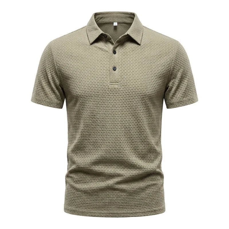 Éliot™ | Polo Texturé Homme — Léger, respirant, impeccable