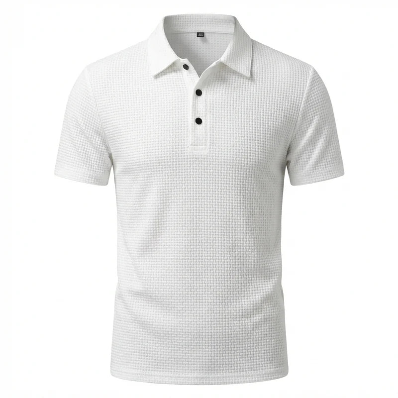 Éliot™ | Polo Texturé Homme — Léger, respirant, impeccable
