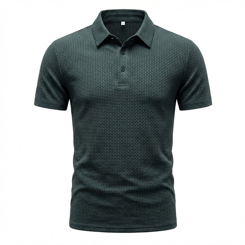 Éliot™ | Polo Texturé Homme — Léger, respirant, impeccable