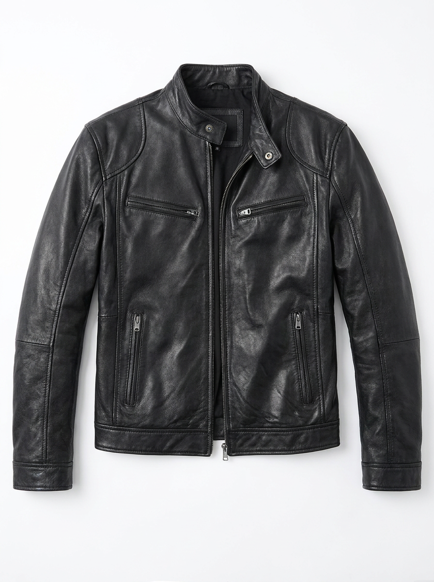 Laurent™ | Veste Décontractée en Cuir