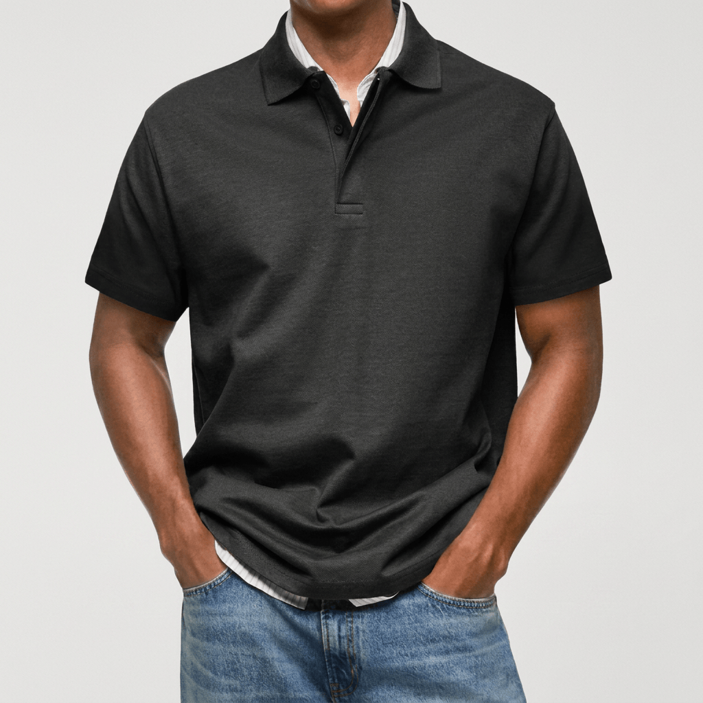 Jean™ | Polo de Luxe à Manches Courtes