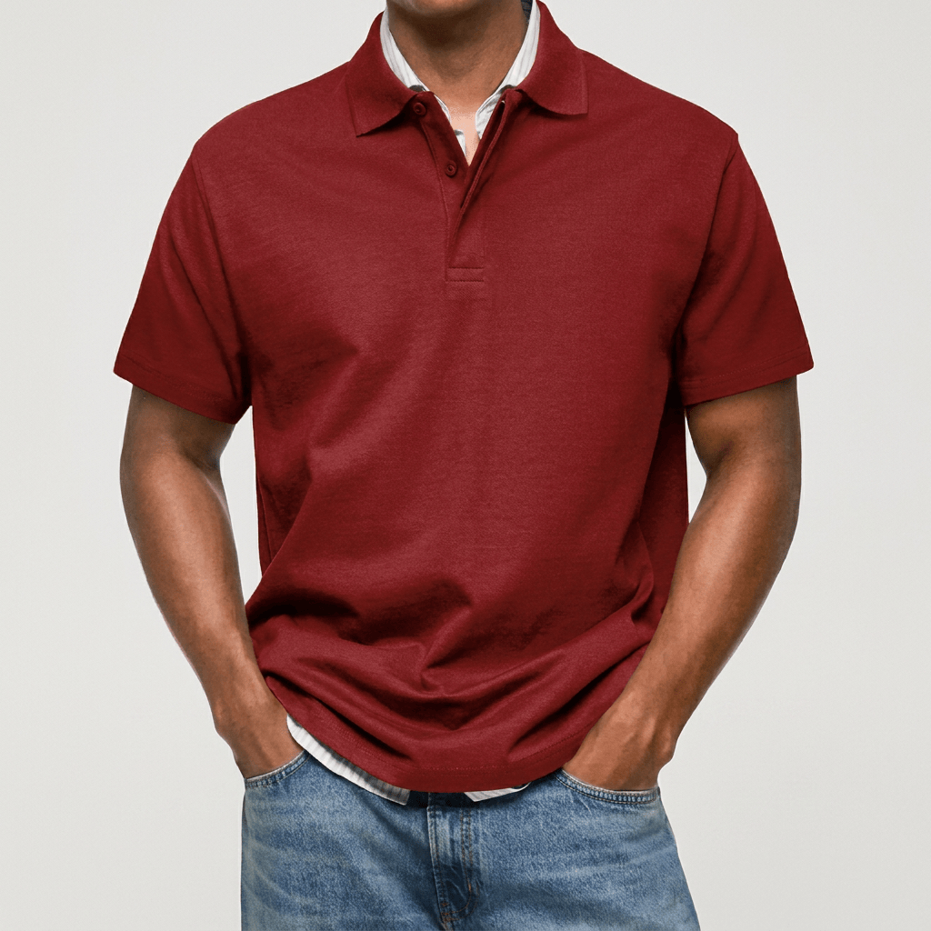 Jean™ | Polo de Luxe à Manches Courtes
