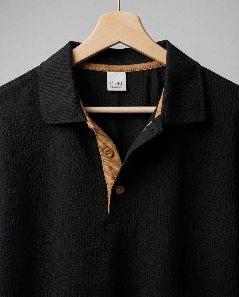 Jean™ | Polo Homme Texturé Élégant