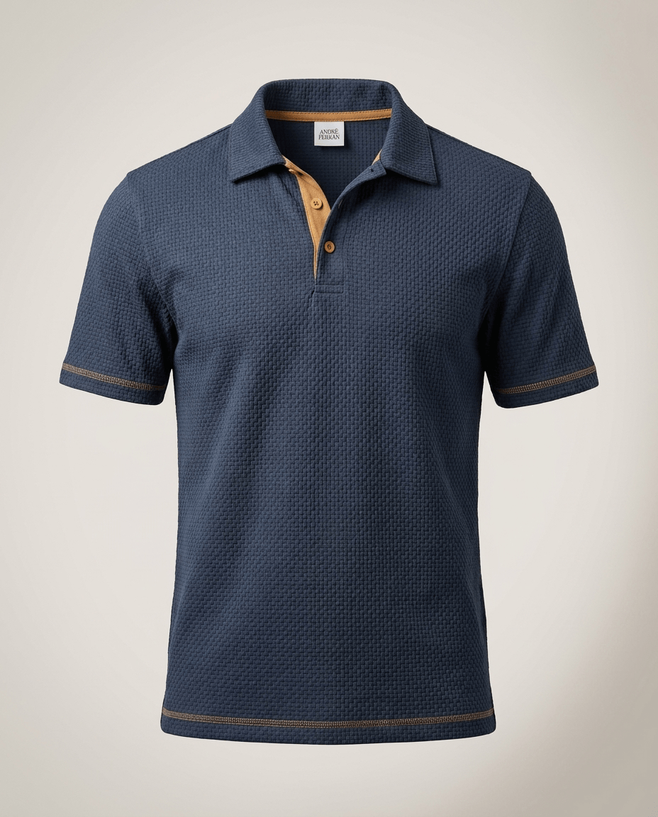 Jean™ | Polo Homme Texturé Élégant