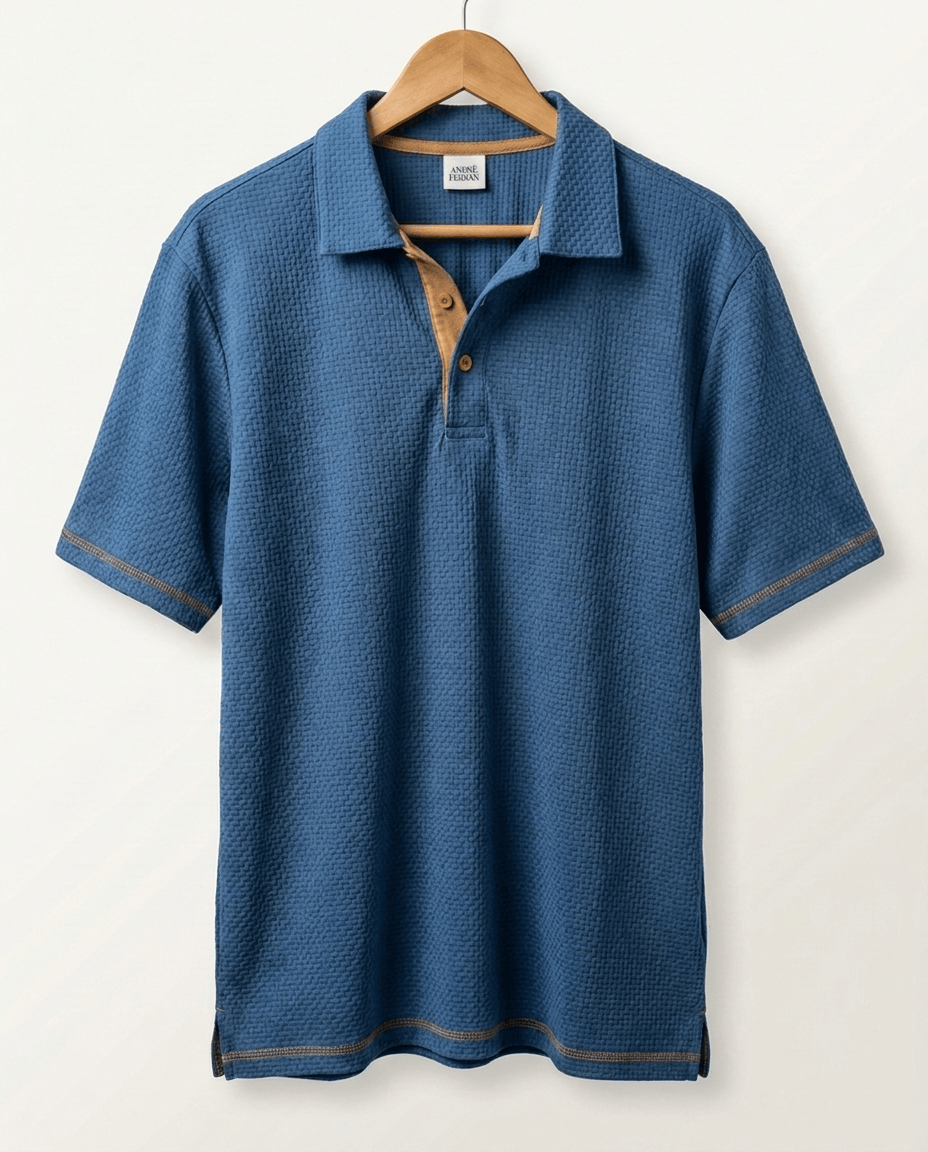 Jean™ | Polo Homme Texturé Élégant