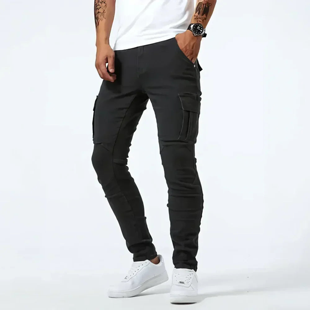 Antoine™ | Jean Cargo en Denim pour Homme