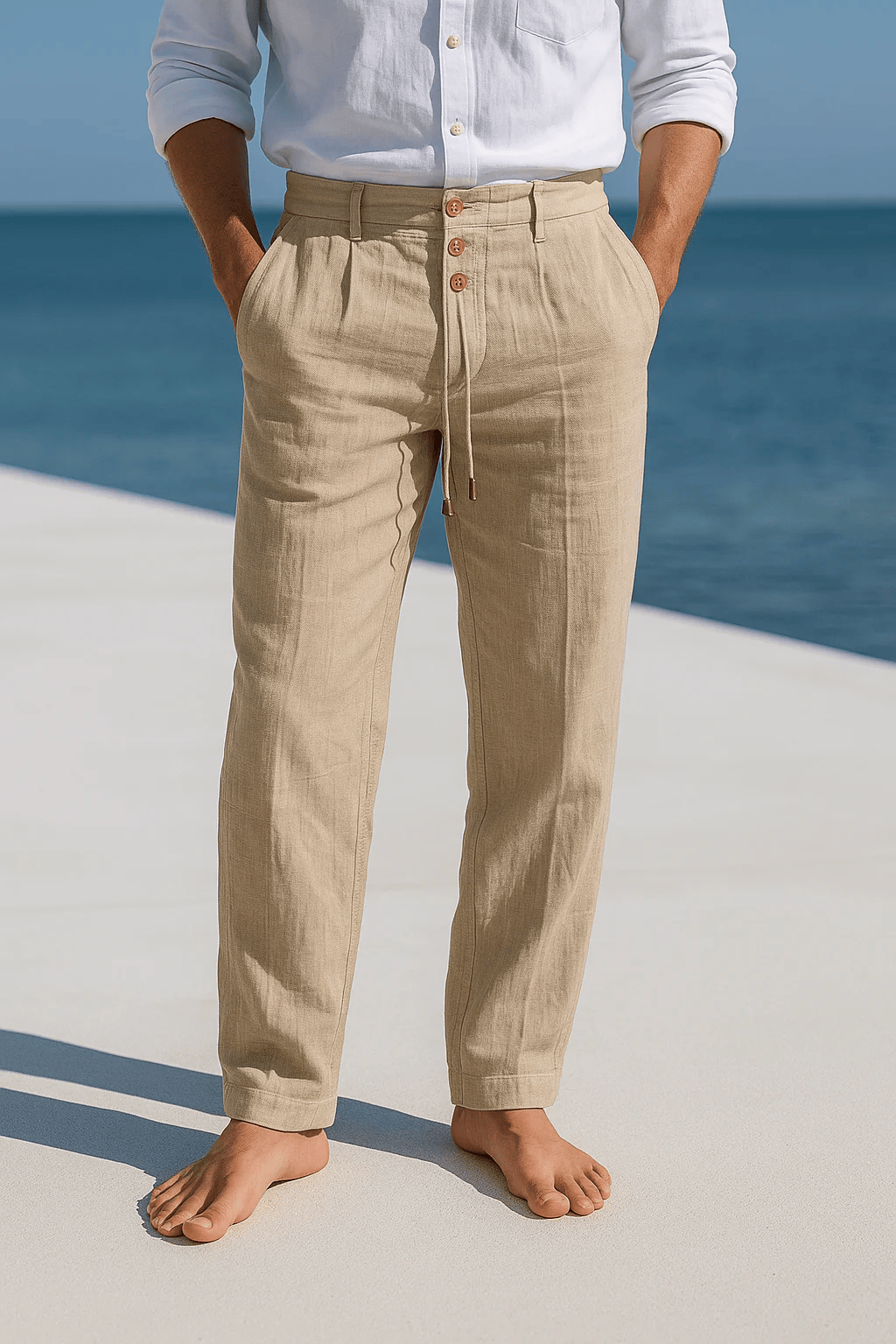 Marcel™ | Pantalon d'Été Élégant en Lin