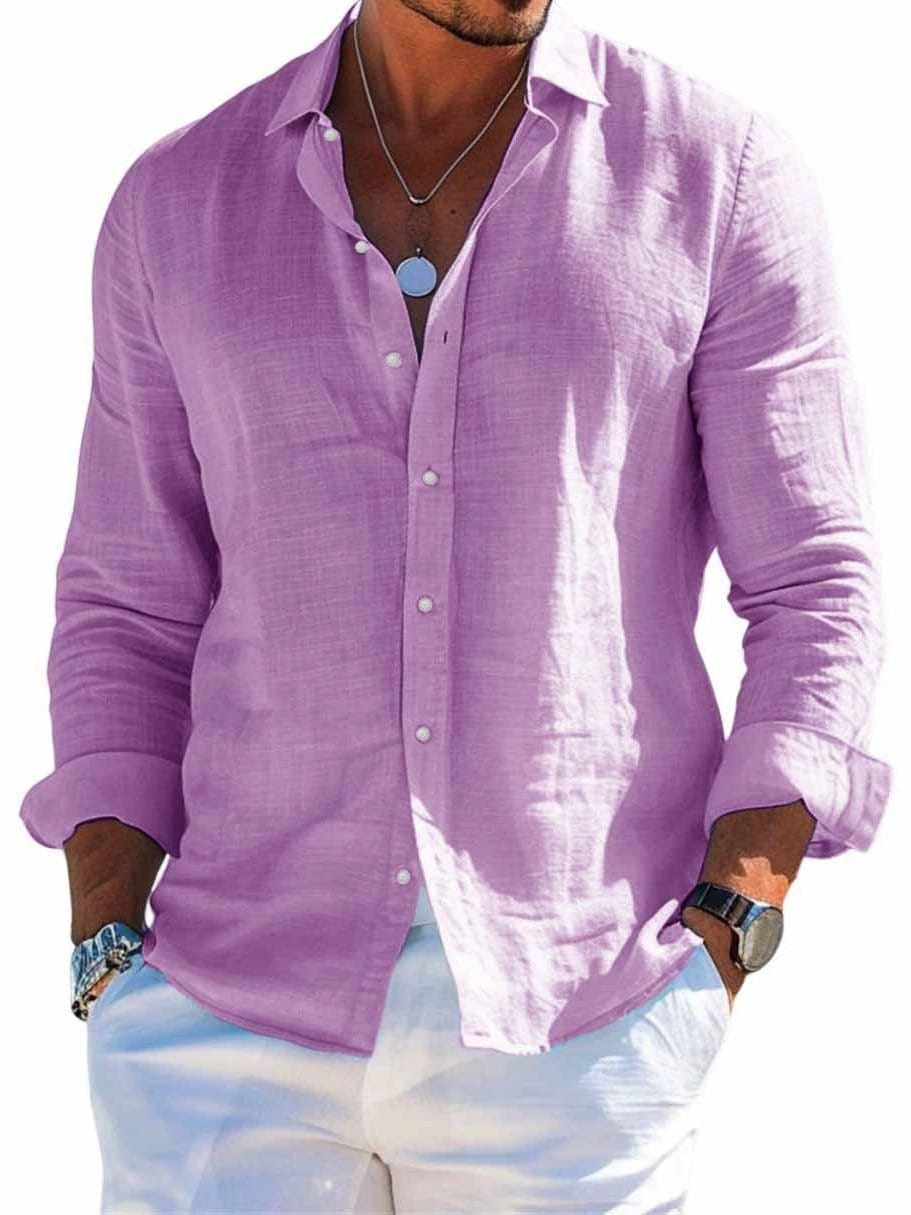 Étienne™ | Chemise en Lin Légère et Respirante