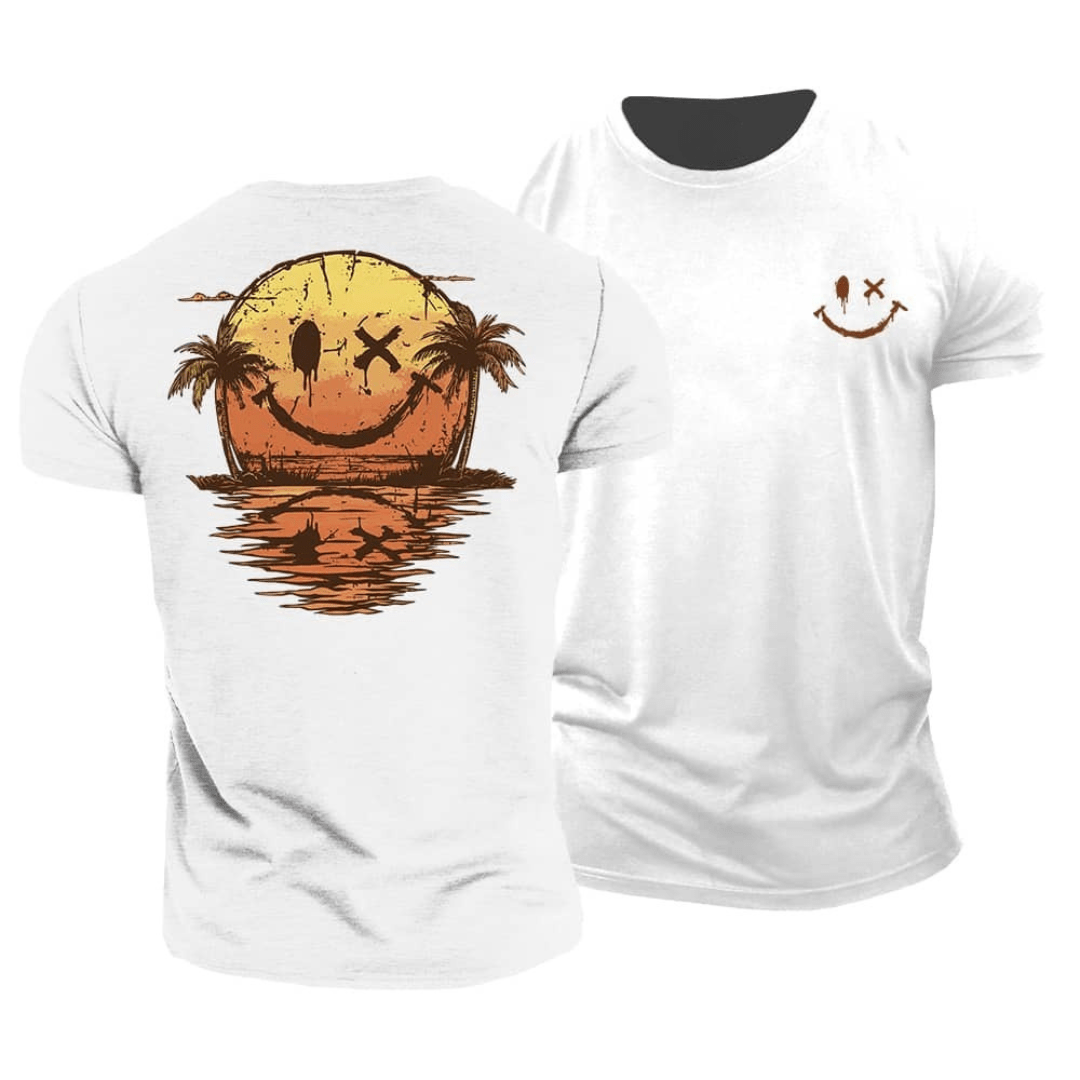 T-Shirt Smiley Marin d'Été