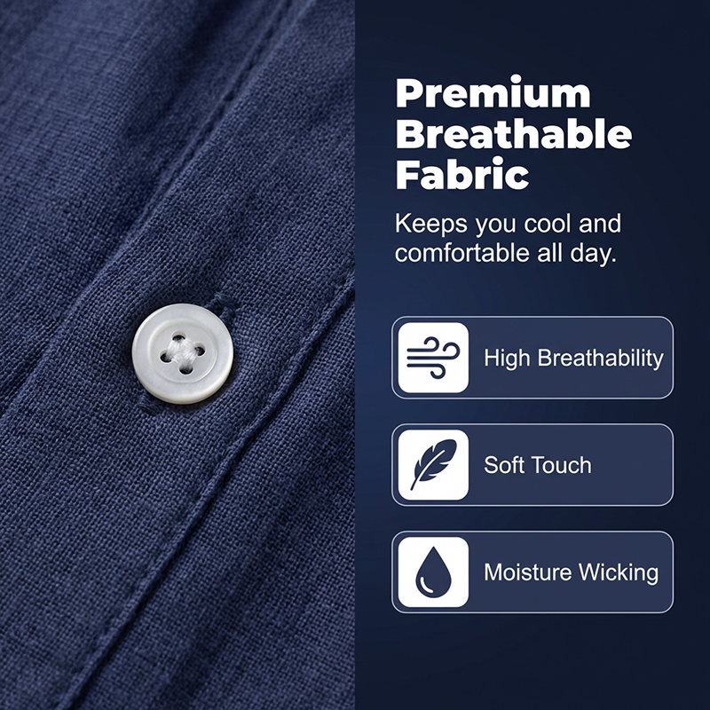 Laurent™ | Chemise d'été intemporelle pour homme