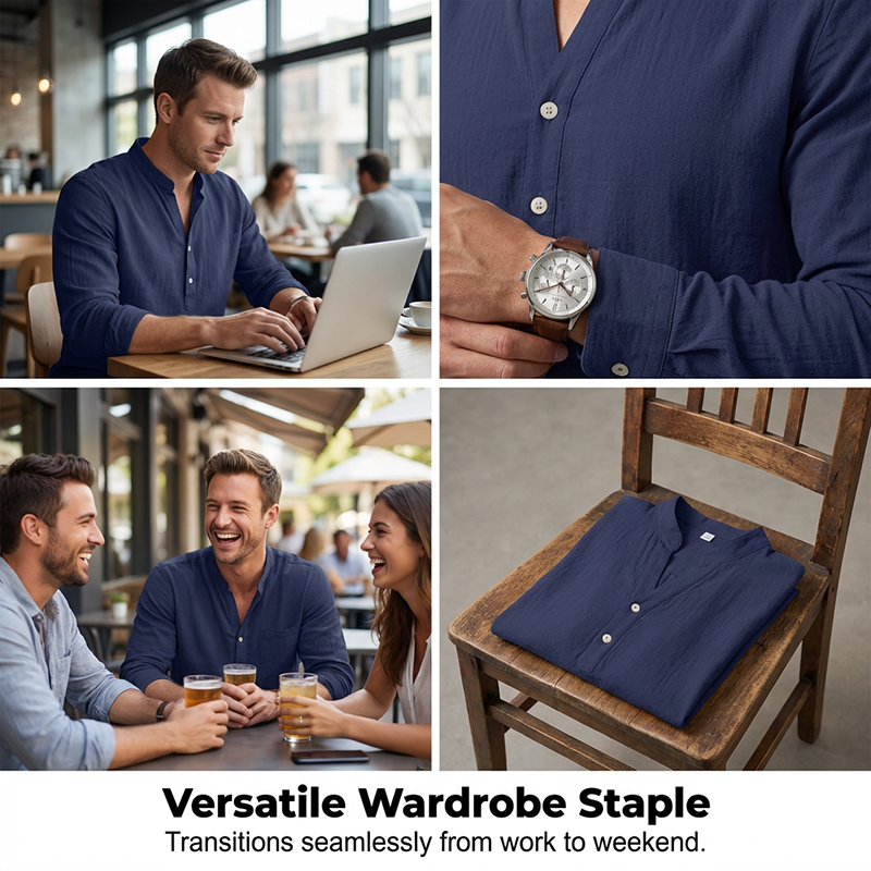 Laurent™ | Chemise d'été intemporelle pour homme