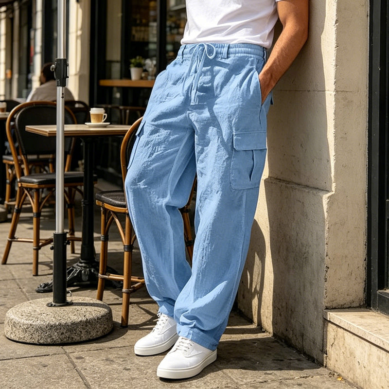 Jean™ | Pantalon cargo d'été en coton