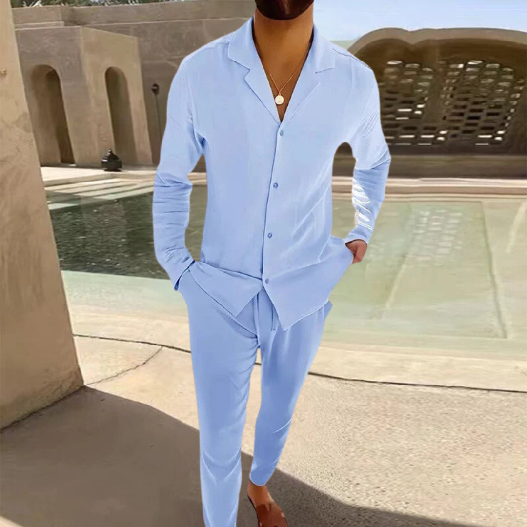 Jean et Marcel™ | Ensemble Homme 2 Pièces en Coton Premium