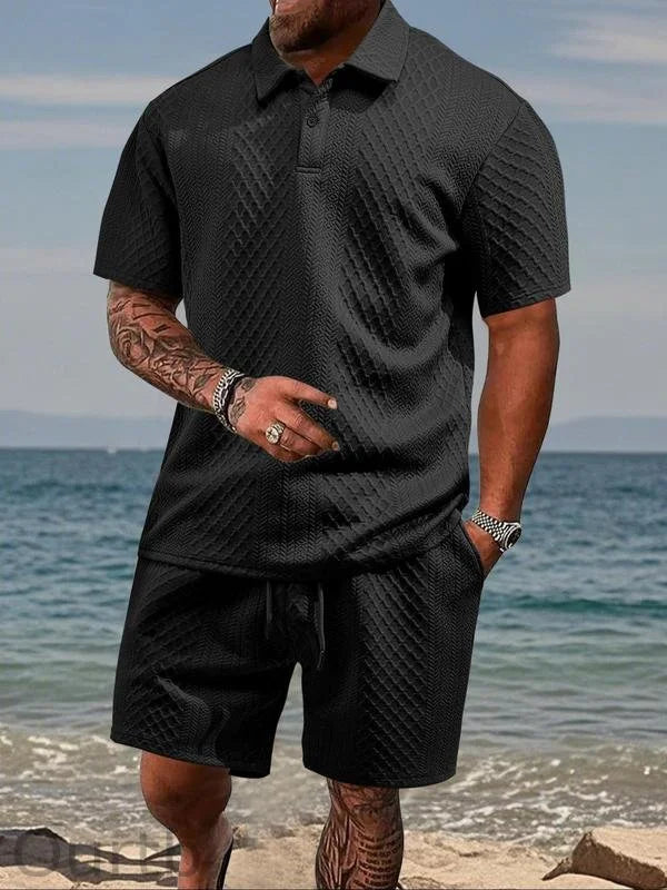 Jean™ | Ensemble d'été pour homme au motif moderne