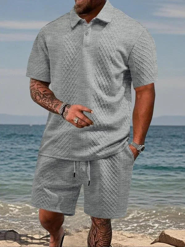 Jean™ | Ensemble d'été pour homme au motif moderne