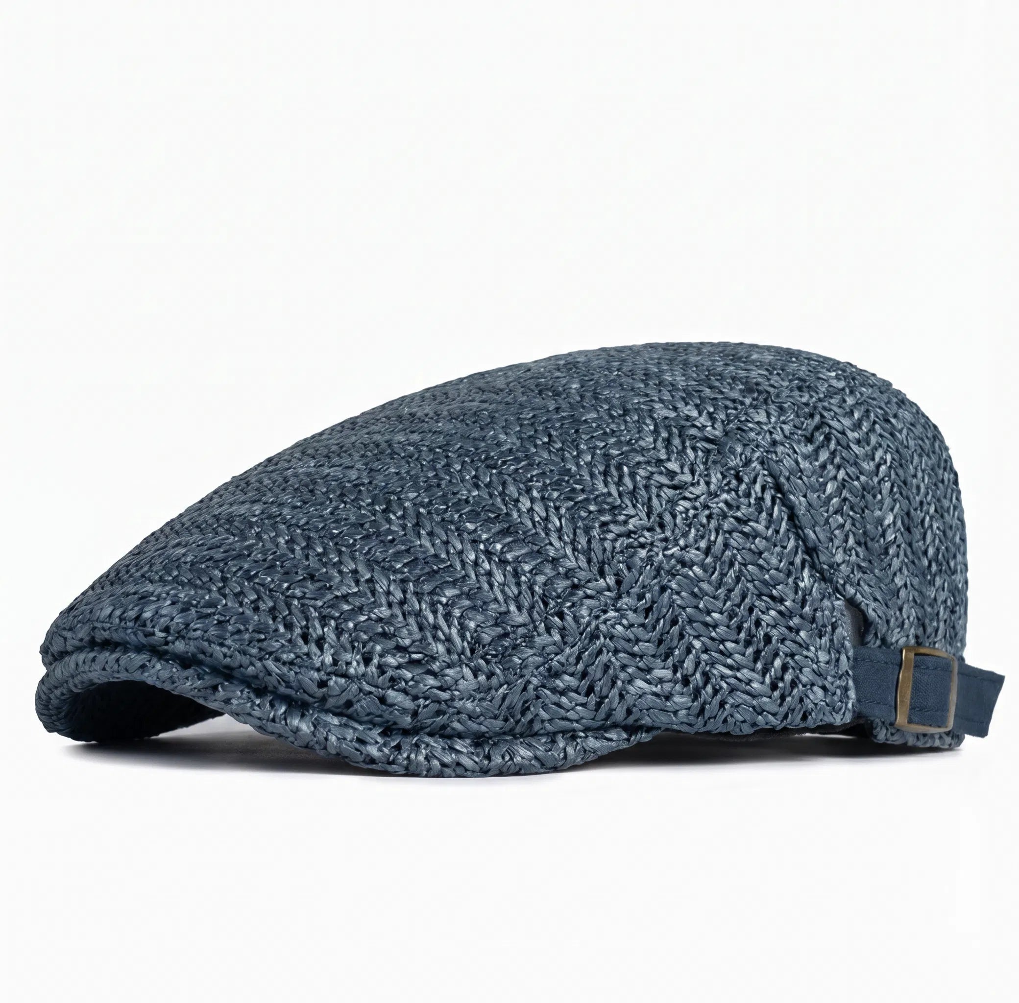 Pierre™ | Casquette Plate d'Été en Paille